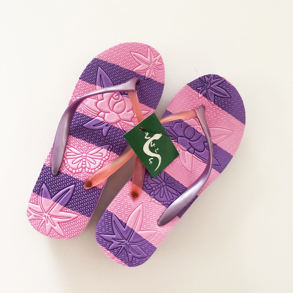 pink platform flip flops