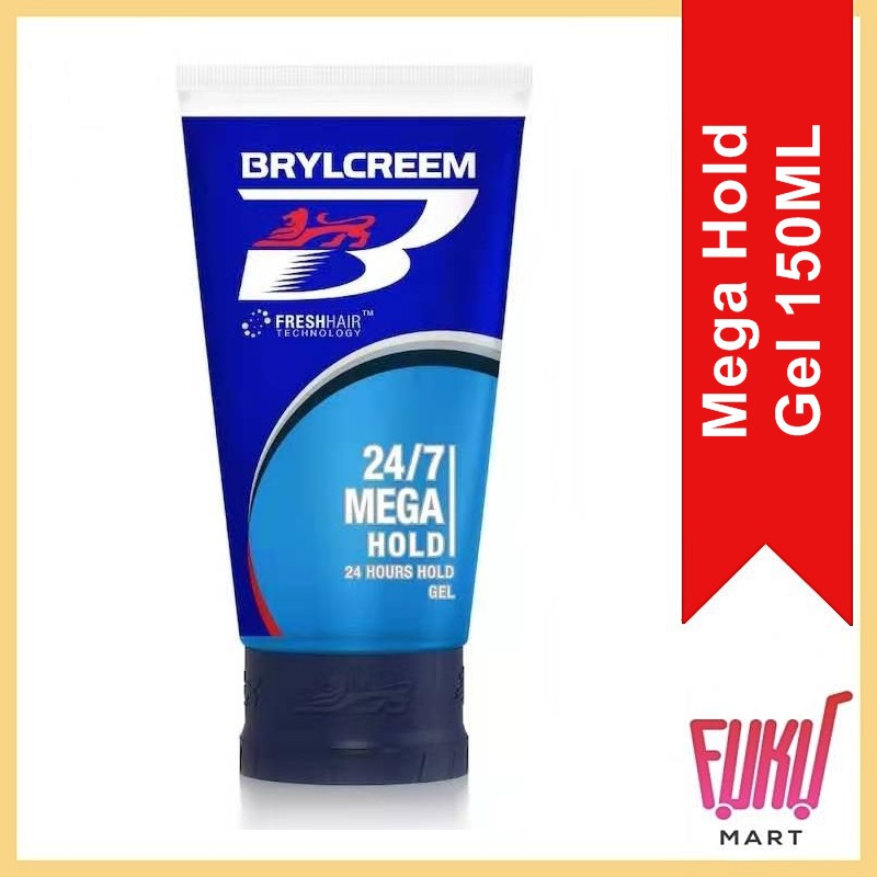 BRYLCREEM 24/7 Mega Hold Hair Styling Gel 150ml Shopee Philippines