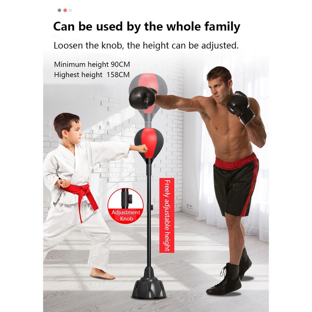 HAINIWER Exercise Boxing Ball Vent Boxing Ball,Universal Speed Training Ball Double-end Bags Boxing Ceiling Punching Bagwith Pump and Hook For Daily Training And Fighting 