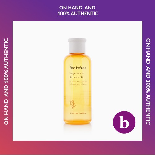 INNISFREE Ginger Honey Ampoule Skin (200ml) Shopee Philippines