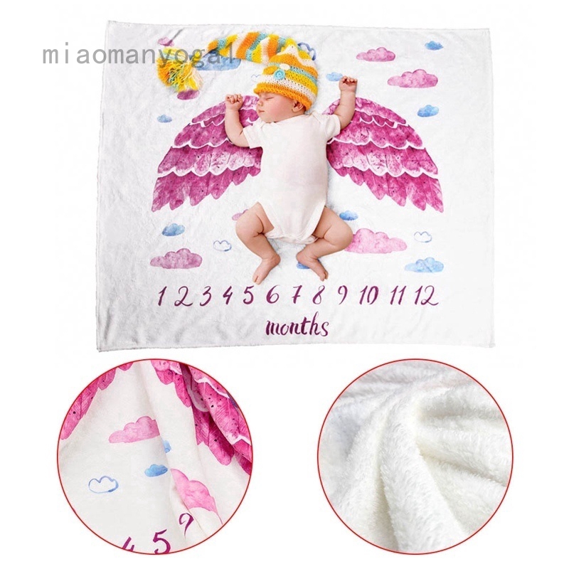 best size for milestone blanket