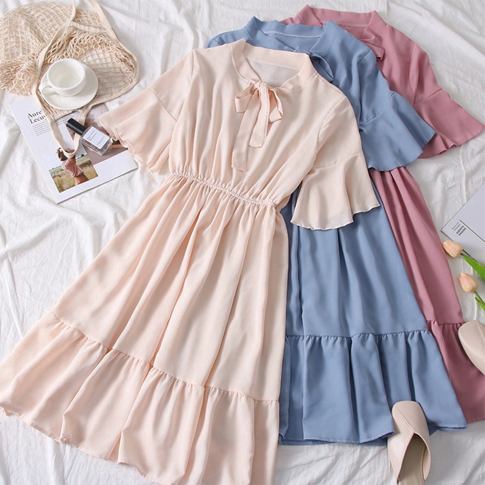 midi dress shopee