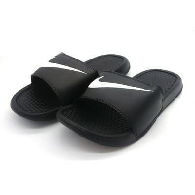 nike benassi all black