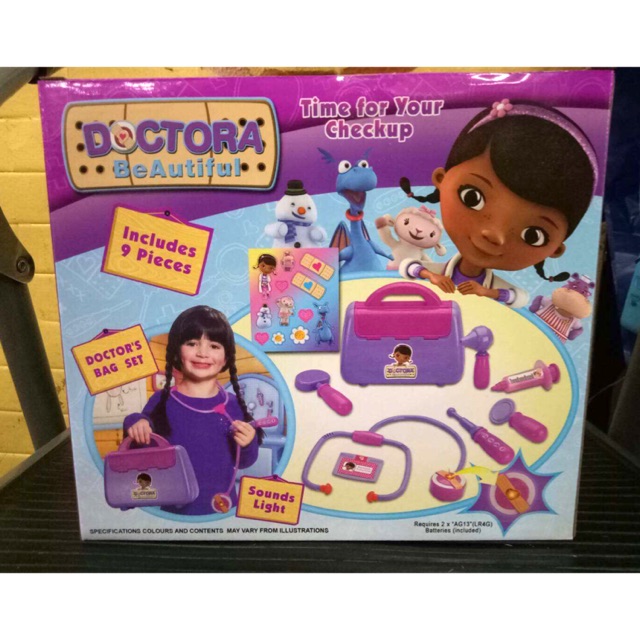 doc mcstuffins doctor bag set