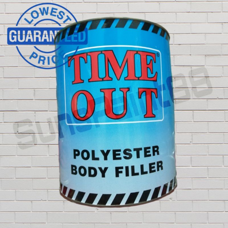 Time Out Polyester Body Filler with Hardener (1L) | Shopee Philippines