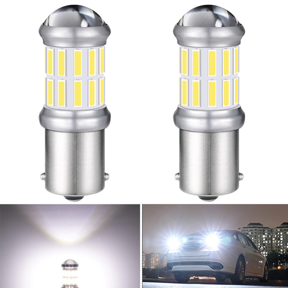 2x Canbus Error Free 1156 BA15S P21W LED Car Tail Backup Reverse Light/Bulb Lamp
