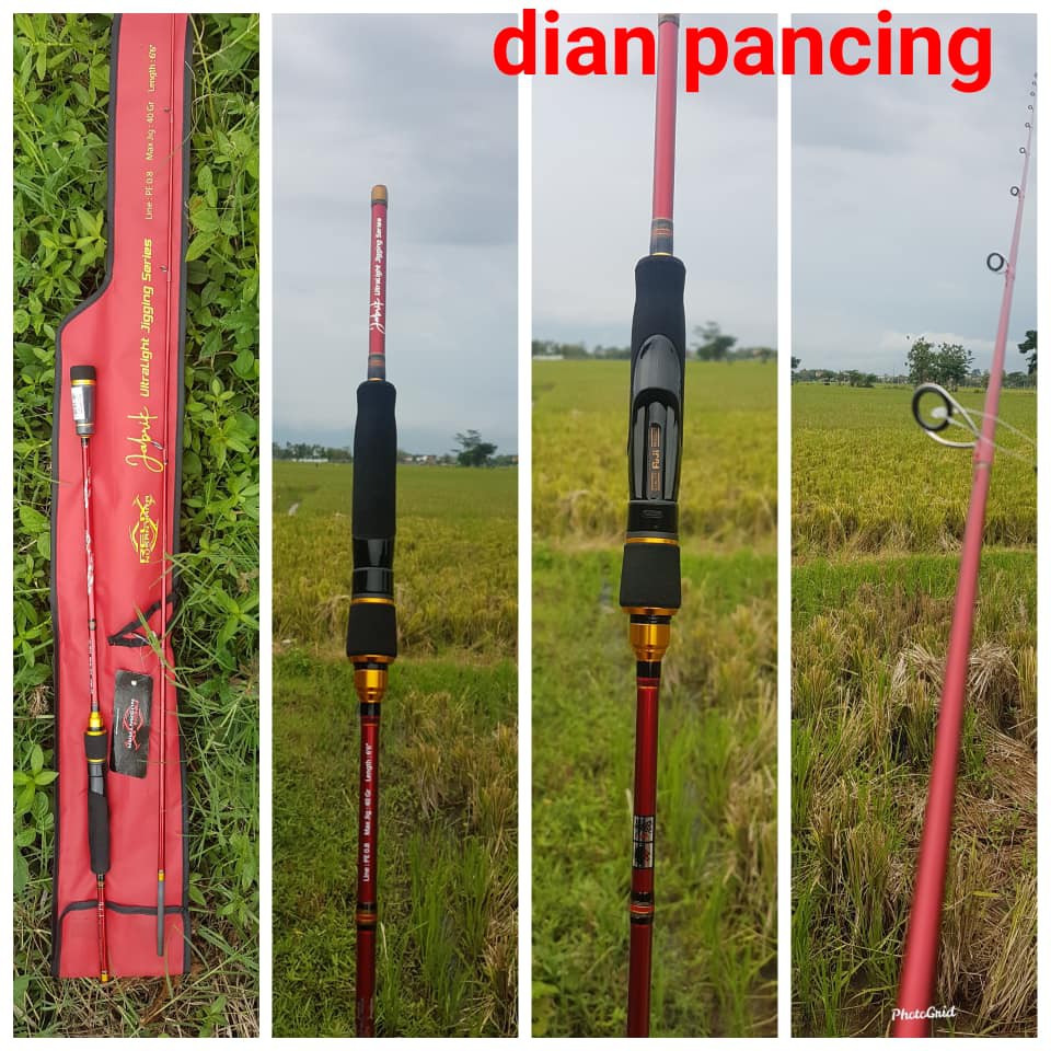 jabrik ultralight jigging rod