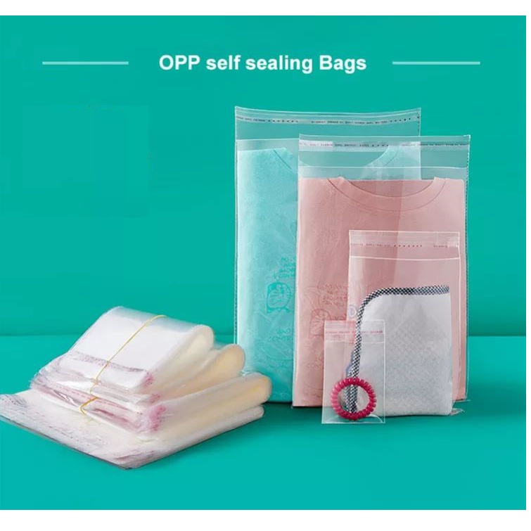 Thick!!! Clear Resealable OPP Plastic Bags/Cellophane/Poly Bags for