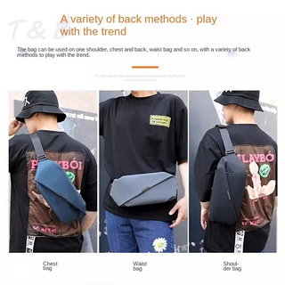 Men Waist Pouch Bag Cross Body Bag PU Leather High Capacity Water Resistant Waist Pack for Travel Outdoor #6