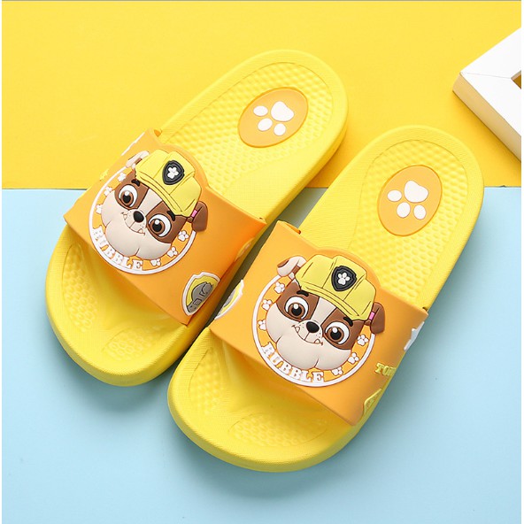 paw patrol slide sandals