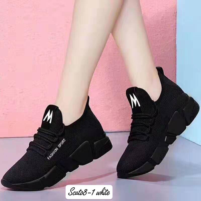 Ladies Sneaker Sporty Running Shoe 8 