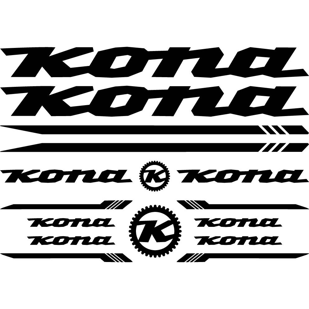 Kona Bike Frame Decals Shopee Philippines