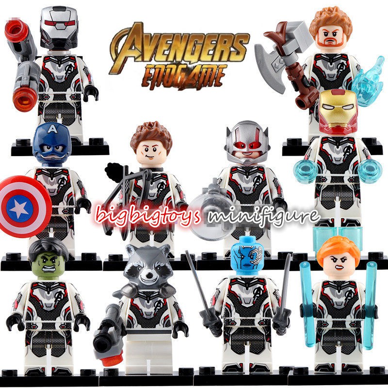 10pcs Lego Toys Marvel Avengers Endgame Space Suit Wm6054