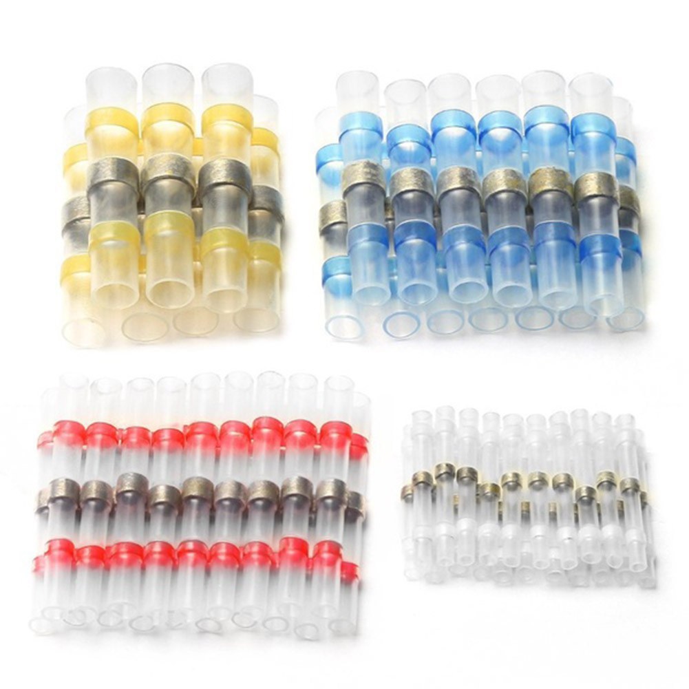 10pcs Practical Electrical Waterproof Seal Heat Shrink Butt Terminals Solder Sleeve Wire Connectors