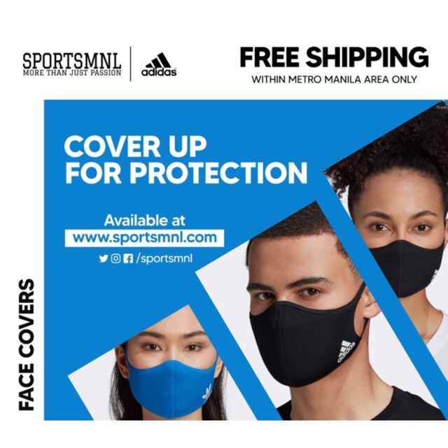 adidas adult face cover