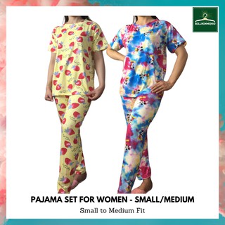 Pajama Terno Set for Women - One Size Fits Small and Medium