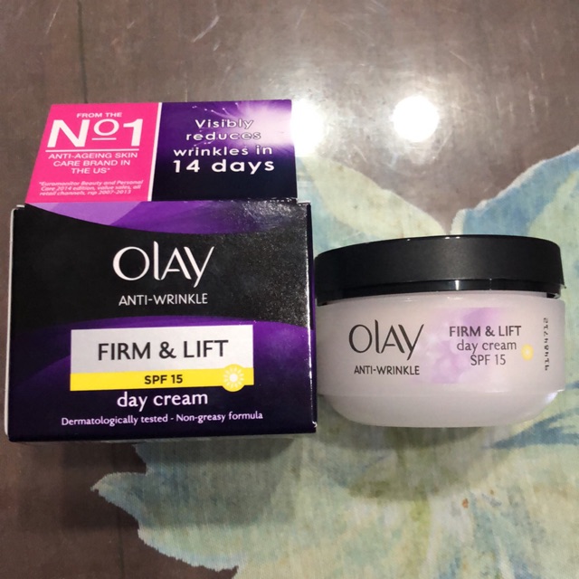 olaz anti wrinkle firm and lift day cream