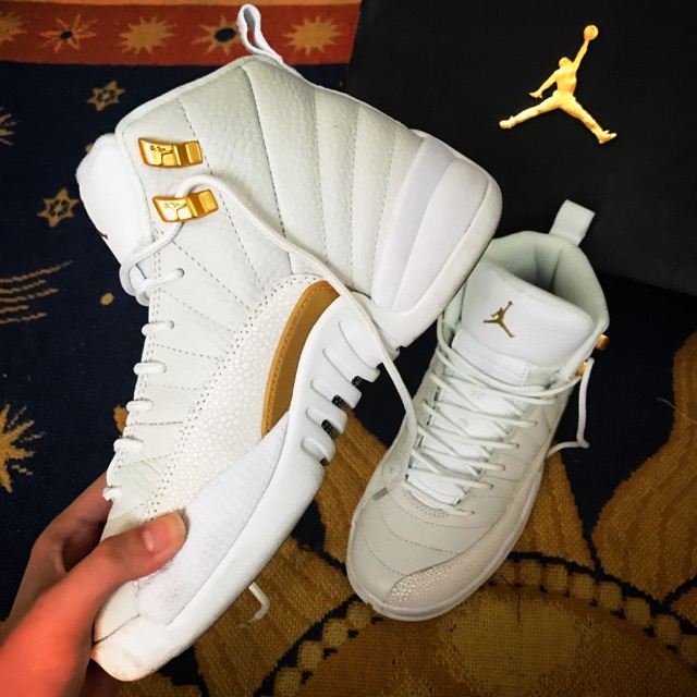 ovo 12s white and gold
