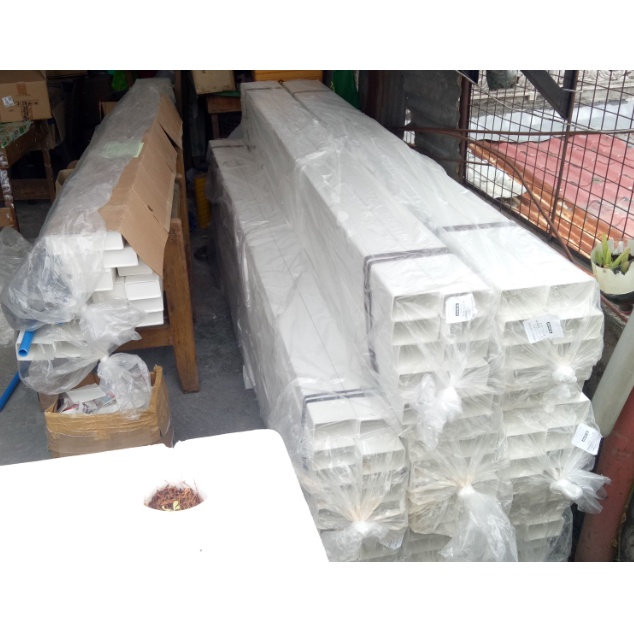 ATLANTA DURACON TUBULAR DOWNSPOUT 2 1/2 X 4X8 X4 , 3X4X8 8FT Shopee