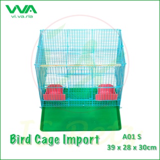 Bird Cage Import S A01 Lovebird Cockatiel Parakeet Falk Conure #2