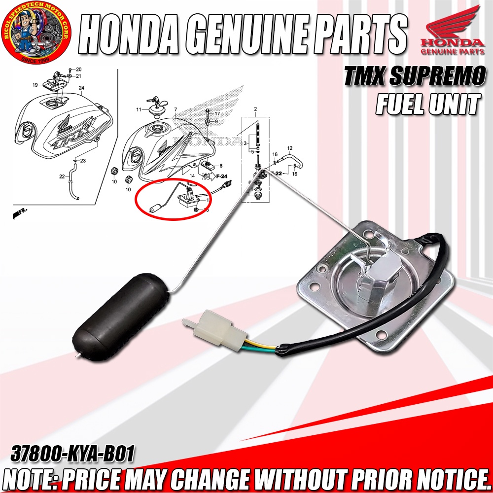 TMX SUPREMO FUEL UNIT (HPI genuine 37800KYAB01) Shopee Philippines