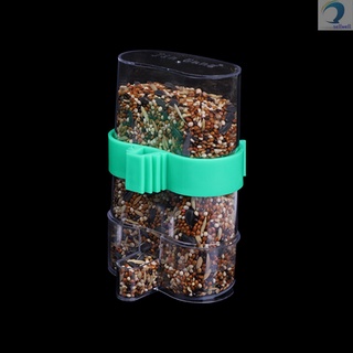 [sellwell]  Automatic Bird Feeder for Cage Dry Food Dispenser Bird Seed Food Water Feeding Feeder Dispenser for  HOT new arrive
