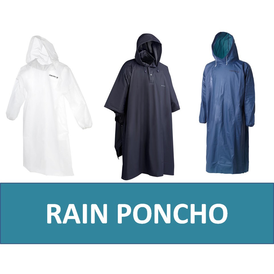 raincoats in decathlon