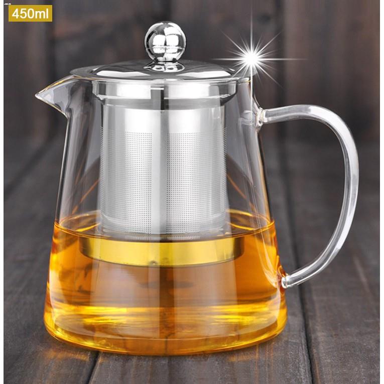 Tea Pots & Sets 450Ml Heat Resistant Glass Teapot ...