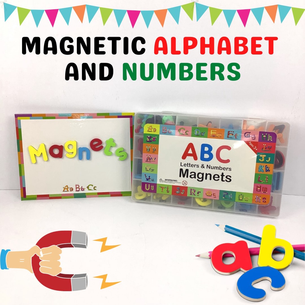 Alphabet and Numbers with Organizer Learning LetterToy by