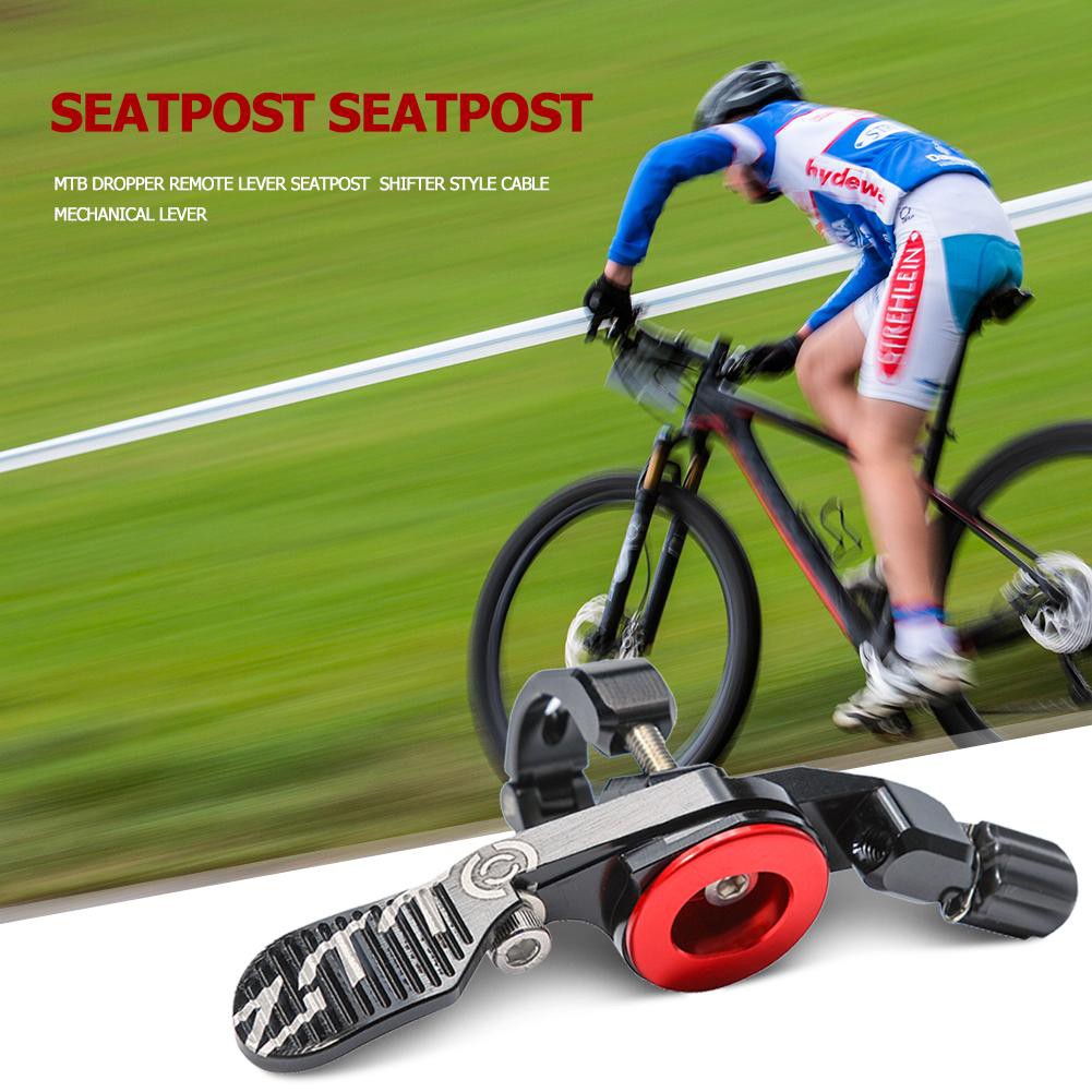 Seatpost Shifter Style MTB Dropper Remote Lever Cable Mechanical 