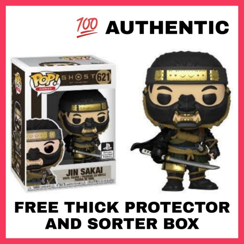funko pop ghost of tsushima jin sakai
