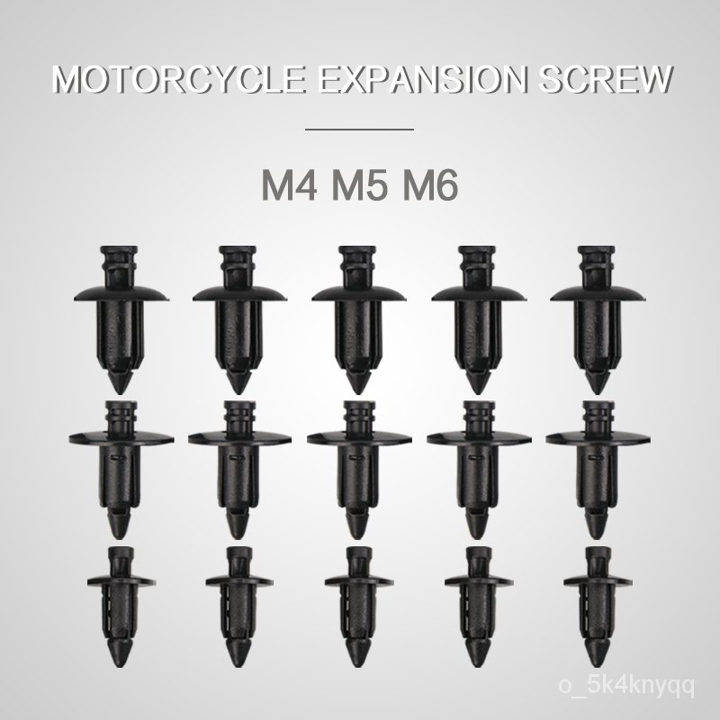 Motorcycle *Motorcycle bodykit fairing bolts ATV Nylon Fairing Trim