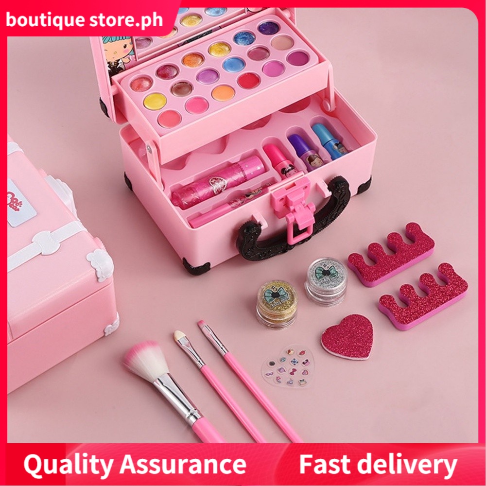 KIDS MAKE UP SET for your little girls Nontoxic Makeup Set Box for