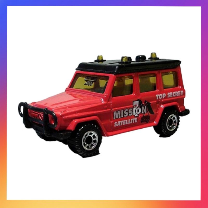 MERCEDES BENZ G WAGON MATCHBOX ( CARD NOT SO MINT) Shopee Philippines