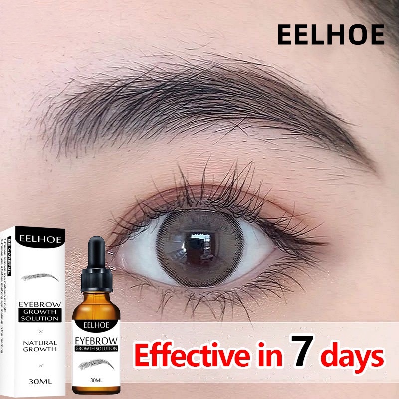 EELHOE Eyebrows Growth Liquid 30ml Thicken the eyebrows Fast Naturally ...