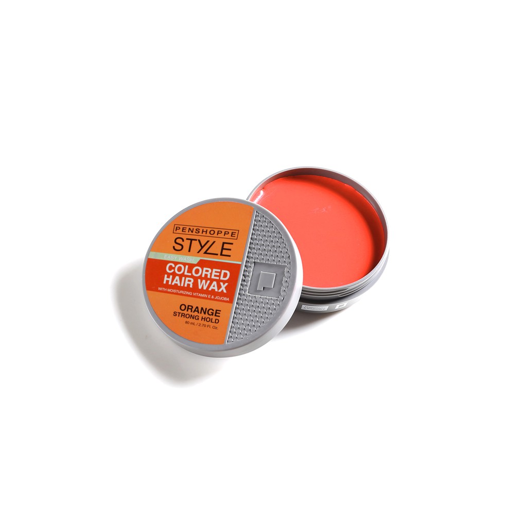 Penshoppe Style Colored Hair Wax Orange 80ml Shopee Philippines