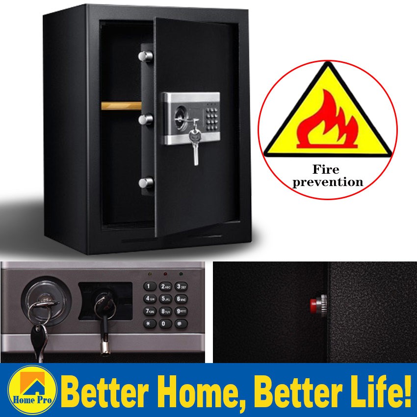 Electronic Security Box Money Boxes Digital Coins Cash Saving Safe