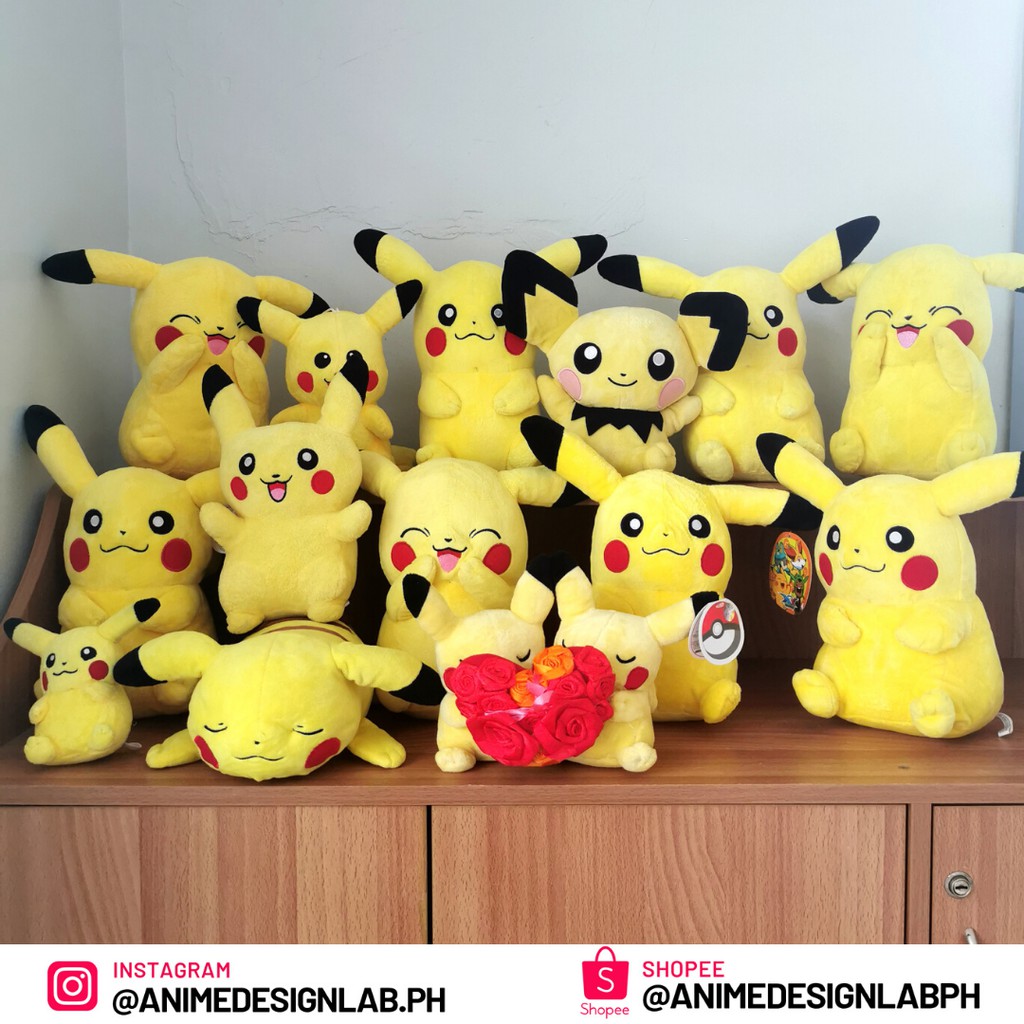 classic pikachu plush