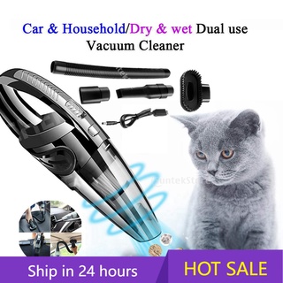 [COD]wireless vacuum cleaner Rechargeable Car & Household car dry and wet vacuum cleaner hand-held