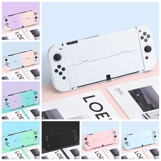 For Nintendo Switch OLED Protective Case Hard Cover Console JoyCon NS OLED Shell PC for N-Switch OLED Game Accessories Skin