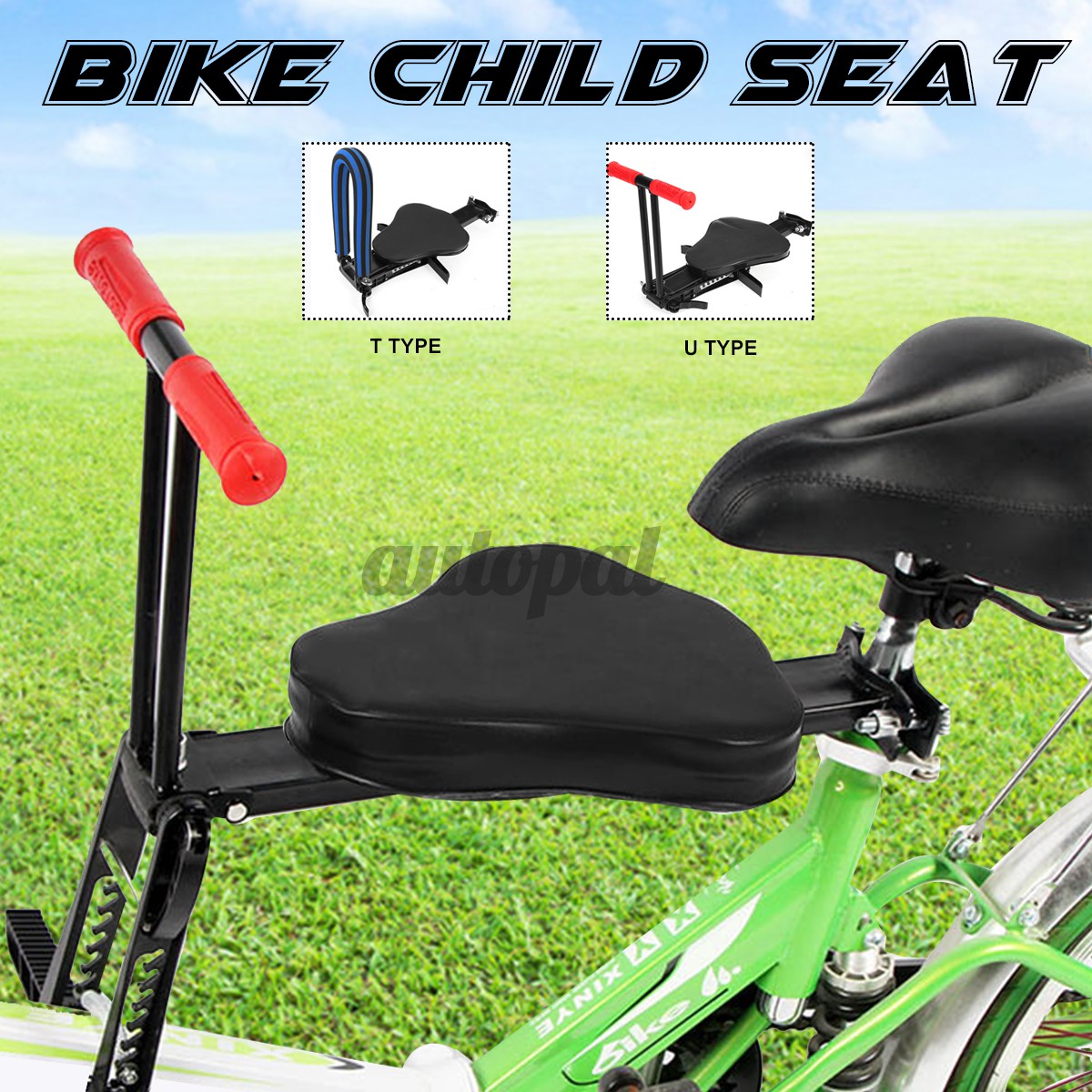 bike with child carrier