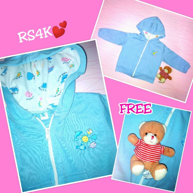 teddy bear baby jacket