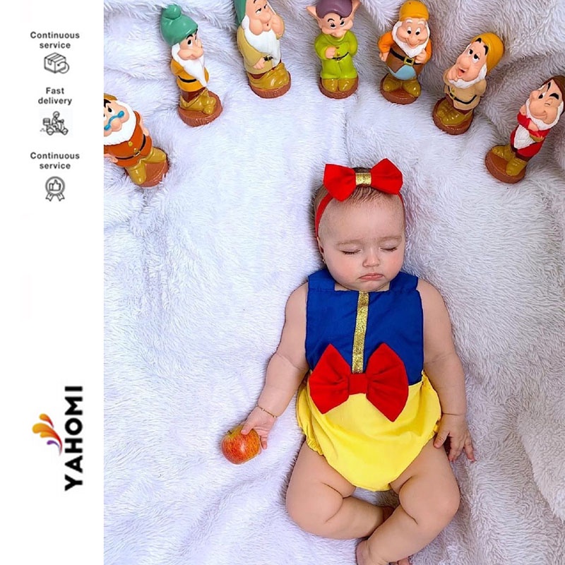 ❀Yaho❀New Born Baby Clothes Set,Newborn Baby Girls Snow White Costumes  Sleeveless | Shopee Philippines