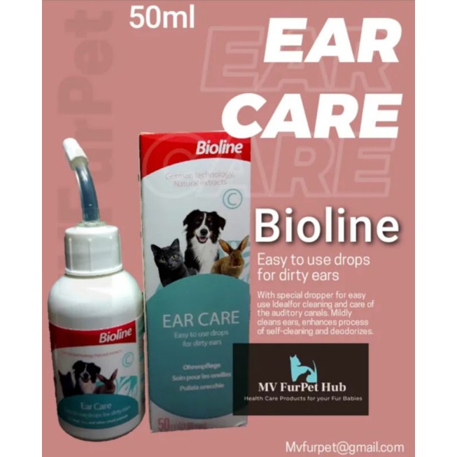Bioline Ear Care, 50ml Shopee Philippines
