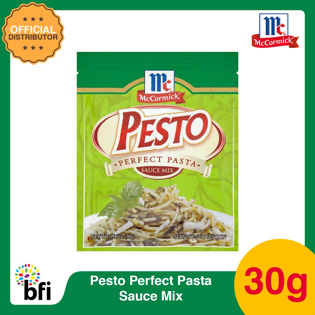 McCormick Perfect Pesto Pasta Sauce Mix 30g Shopee Philippines