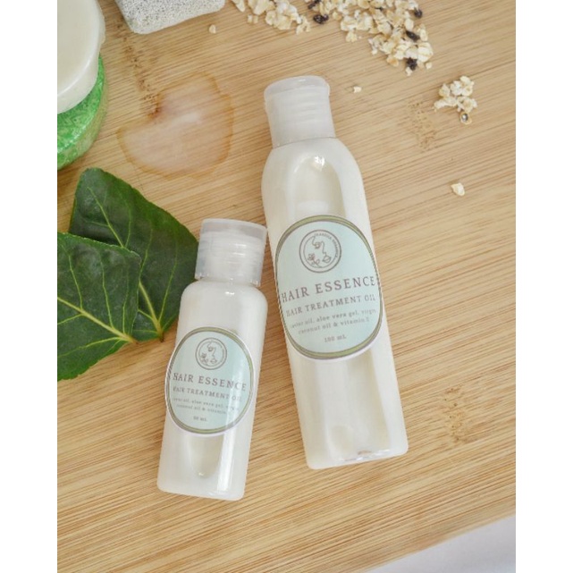 Hair Essence (castor oil, aloe vera gel, virgin coconut oil & vitamin E