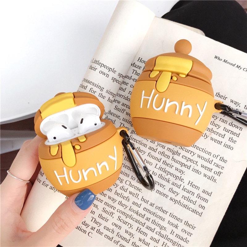 Winnie Pooh Honey Pot Airpods Pro Case Airpods 1 2 Cartoon Soft Shell Apple Bluetooth Earphone Cover Shopee Philippines