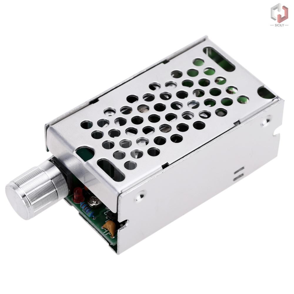 Sici adjustable dc brush motor speed pwm controller adjuster 12v 24v