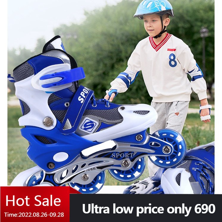 Spot express 4wheel children's roller skates roller skates outdoor