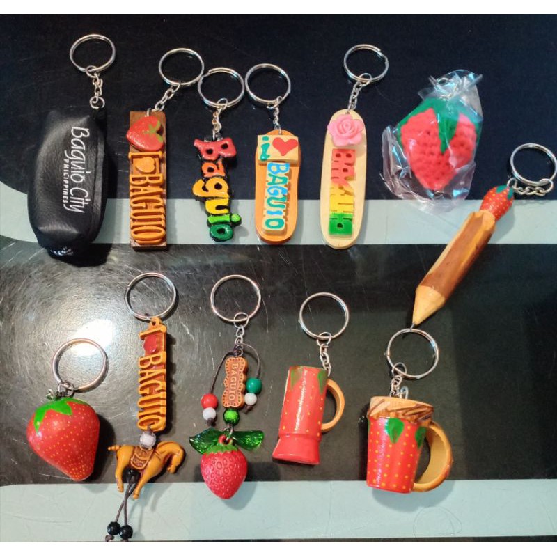 KEYCHAINS Baguio Souvenirs Shopee Philippines